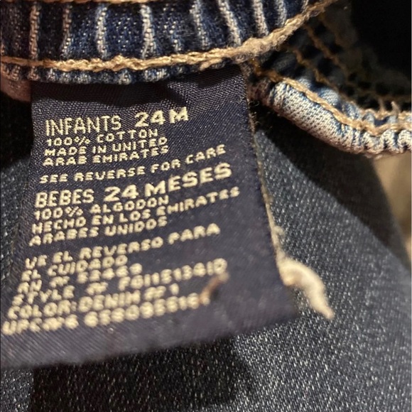 24 months kids Jean shorts - Picture 2 of 2